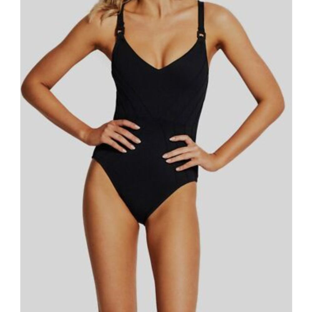 Seafolly Black One Piece Swimsuit